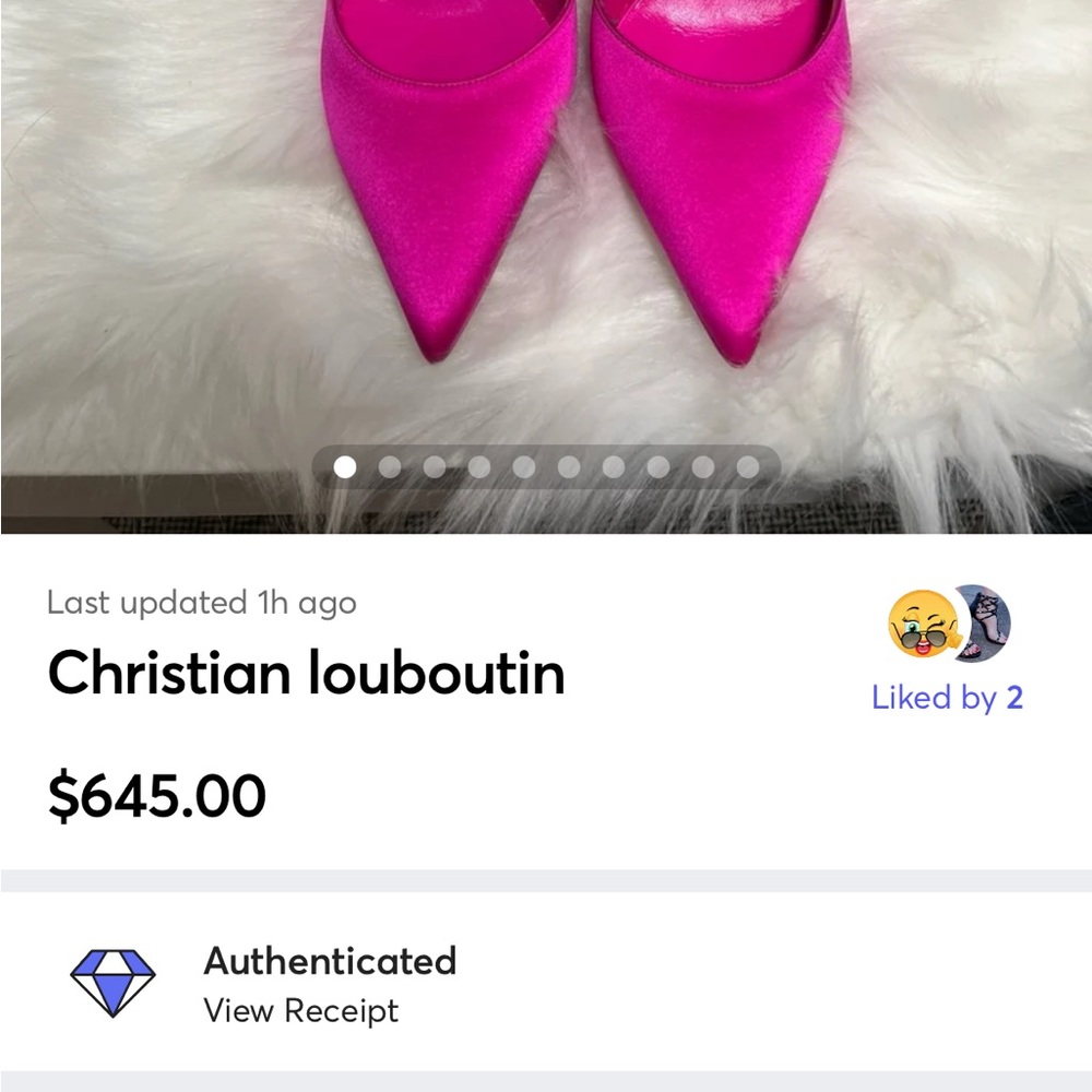 Christian Louboutin Fuchsia Heels - Picture 11 of 11